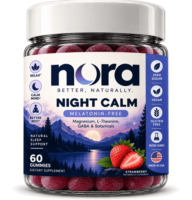 NORA Night Calm sleep-support gummies